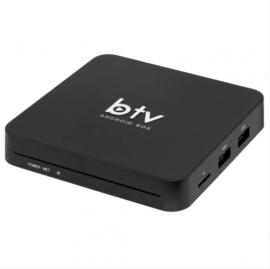 Receptor Btv Android Box 4K Wi-Fi Iptv Pronta Entrega
