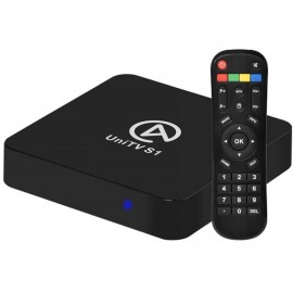 Receptor UniTV S1 4K Ultra HD Wi-Fi Iptv Android Pronta Entrega