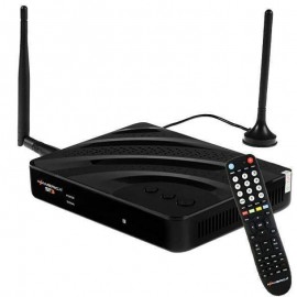 Receptor Azamerica ST3 4K Wi-Fi ACM Hibrido Pronta Entrega