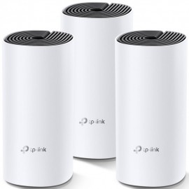 Roteador Wireless TP-Link Deco M4 Whole Home Mesh Wi-Fi System AC1200 - Banda Dupla - Com 3 Unidades - Branco